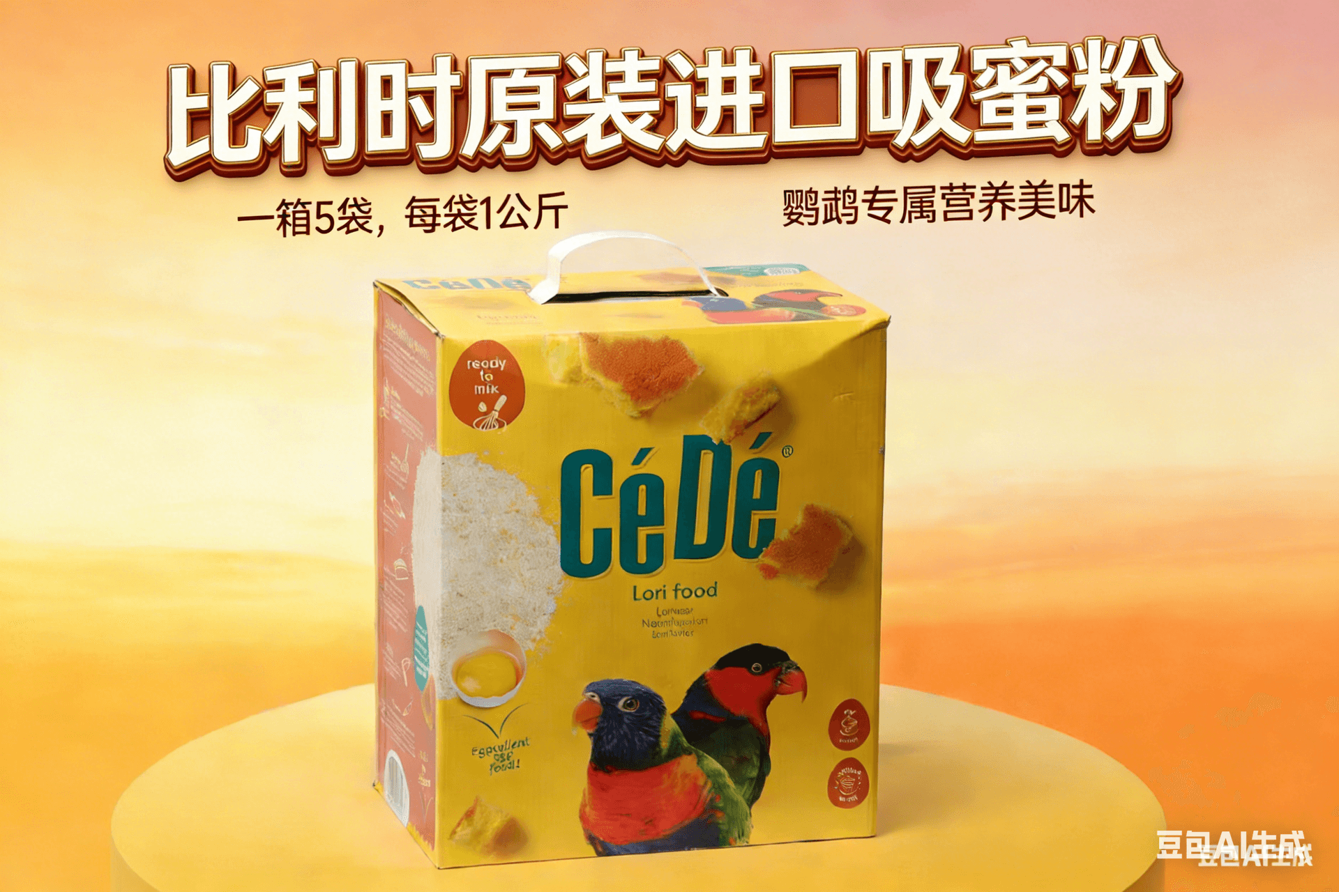 比利时原装进口吸蜜奶粉